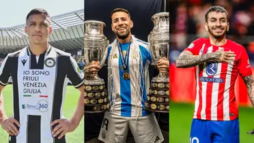 Correa, Otamendi y Sánchez