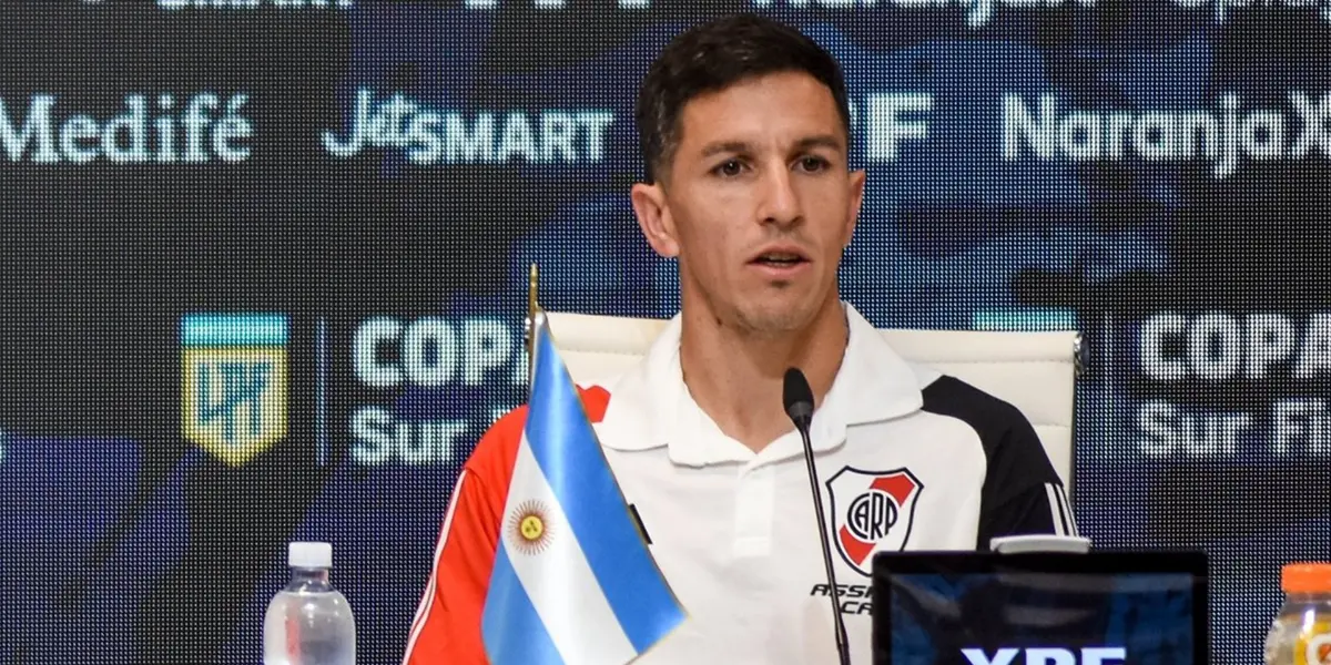 Nacho Fernández en conferencia de prensa previo al Superclásico