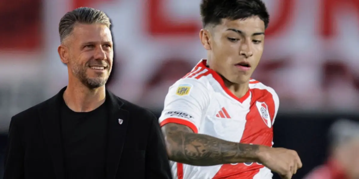 Agustín Ruberto y Martín Demichelis de traje.