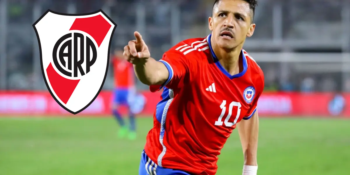 Alexis Sánchez con la camiseta de la Selección de Chile.