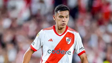 Andrés Herrera jugando en River