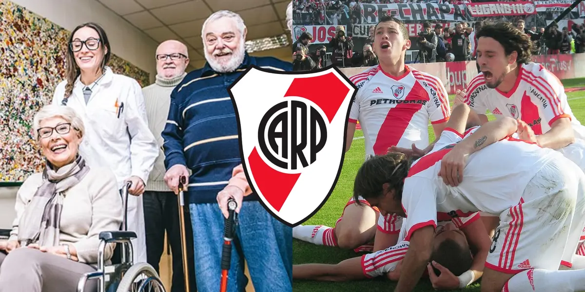 Ascenso de River y personas mayores