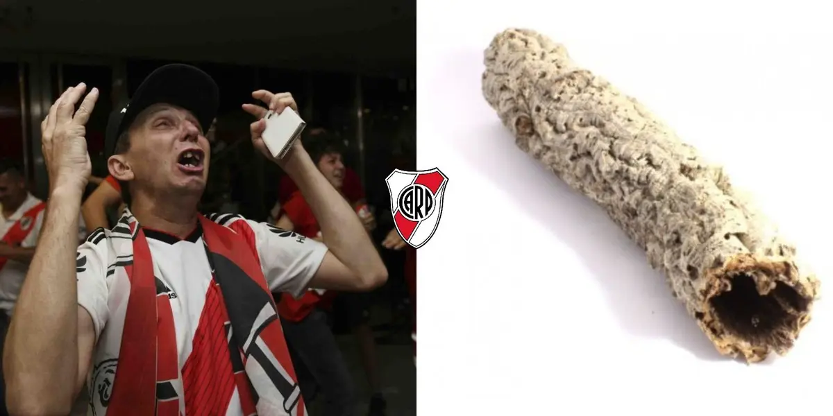 Dos futbolistas jugaron un pésimo primer tiempo en el Estadio Monumental