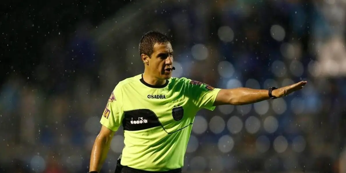 El árbitro viene de tener un llamativo error el último fin de semana