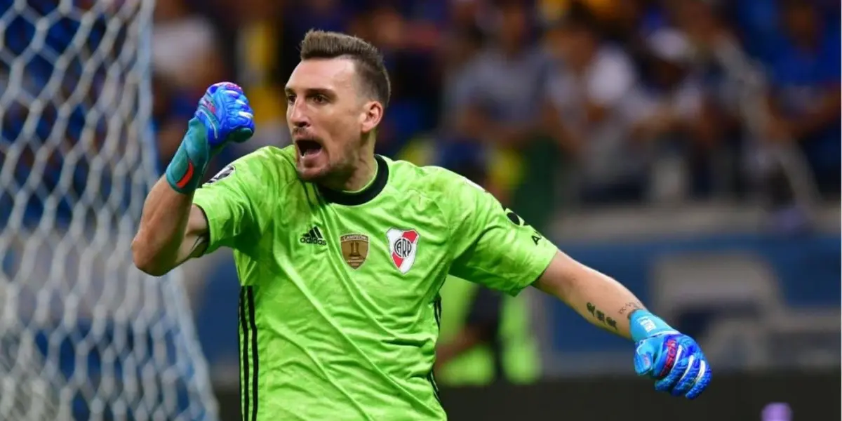 El arquero del Millonario recibió una muy buena noticia