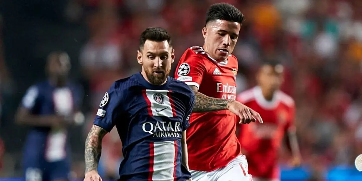 El astro argentino le dió un manotazo en el rostro a su compatriota