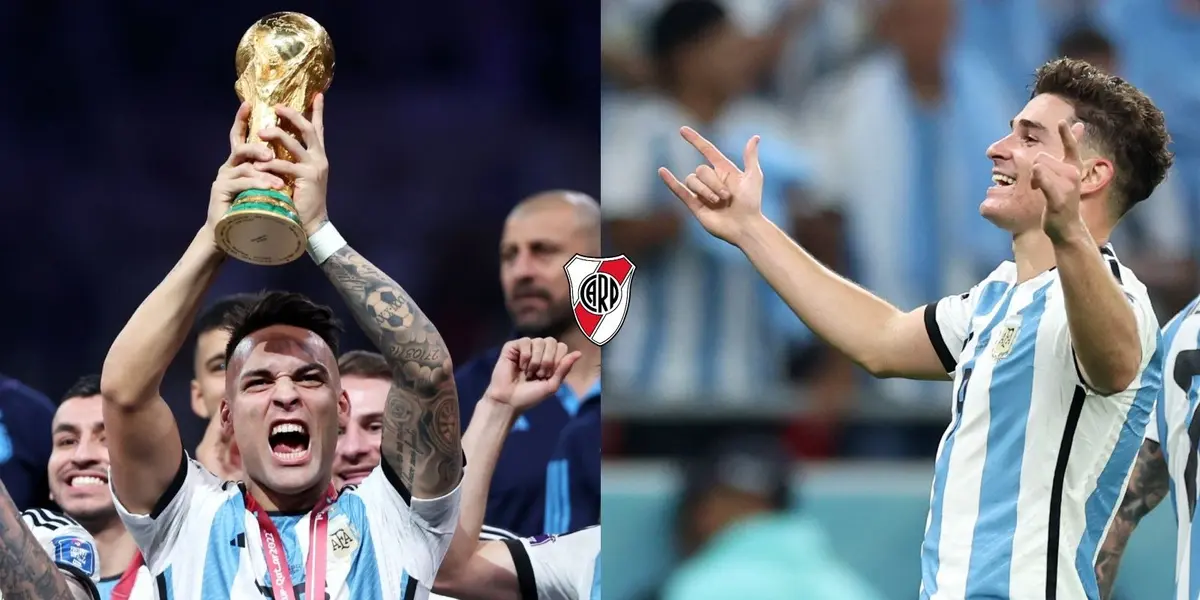 El delantero argentino habló sobre la competencia con el ex River Plate