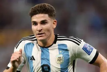 El delantero argentino salió por decisión del entrenador