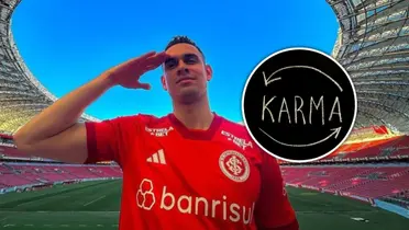 El delantero colombiano traicionó a River al elegir fichar por Inter de Porto Alegre.