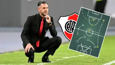 El director técnico de River quiere dar vuelta la página y cambiaría la formación