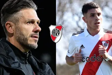 El entrenador del Millonario habló sobre el presente del chico de 20 años