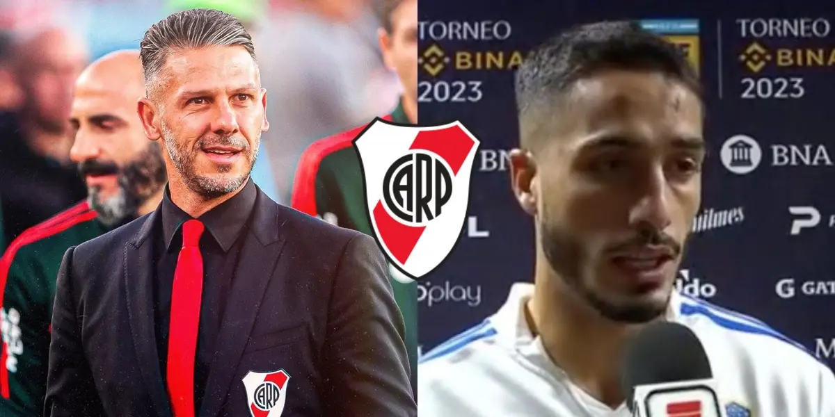 El entrenador del Millonario le respondió al defensor de Boca Juniors