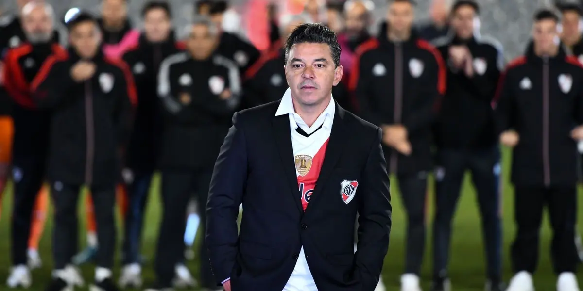 El entrenador del Millonario volvió a aparecer después de un tiempo