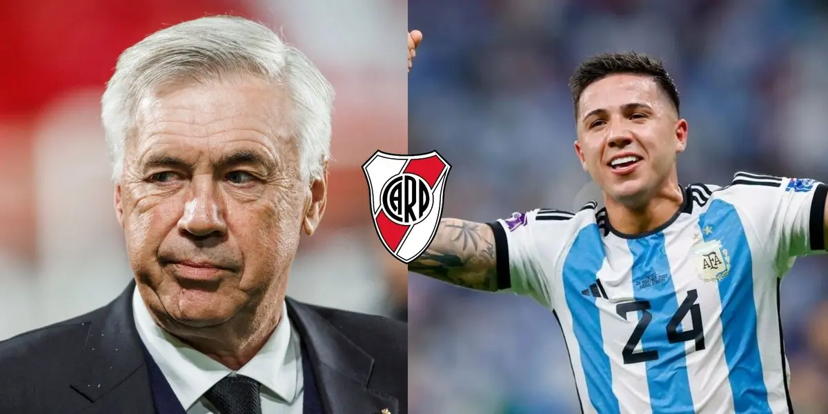 El entrenador del Real Madrid volvió a llenar de elogios al ex mediocampista de River