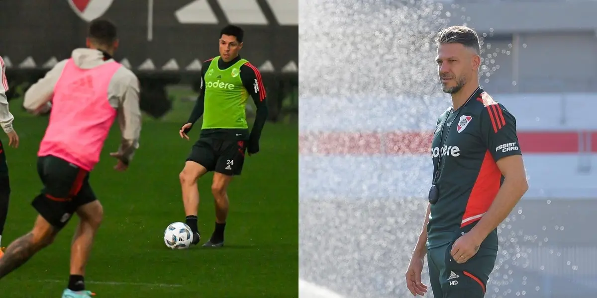 El entrenador trabaja pensando en el próximo compromiso del Millonario