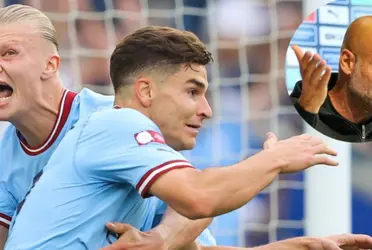 El español elogió de nuevo al delantero argentino