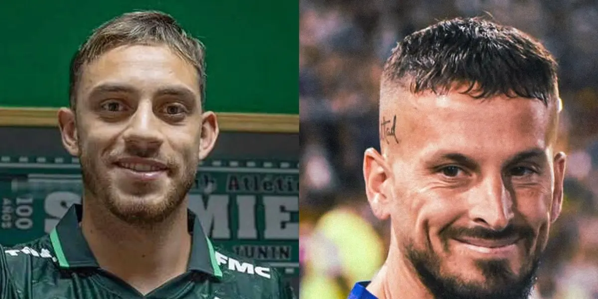 El ex River Plate se cruzó con el futbolista del eterno rival