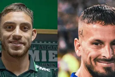 El ex River Plate se cruzó con el futbolista del eterno rival