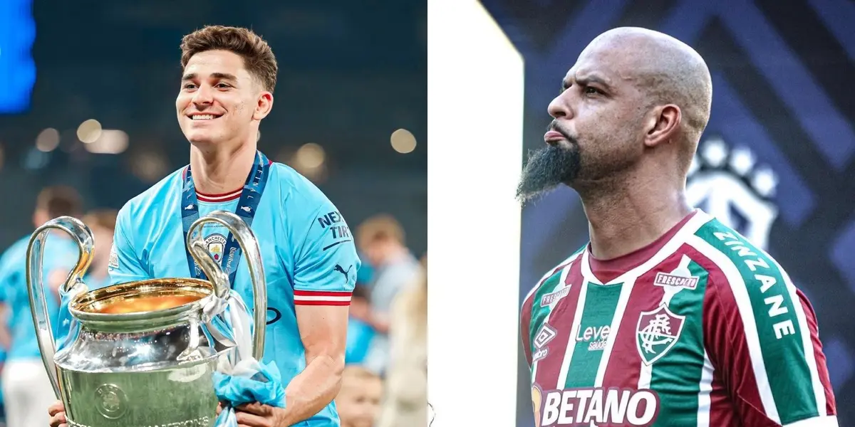 El futbolista brasilero que siempre ataca contra River, elogió al delantero argentino.