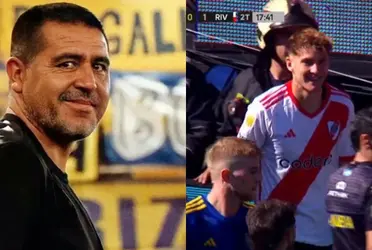 El futbolista de River se refirió a la derrota de su ex club en la Copa Libertadores.