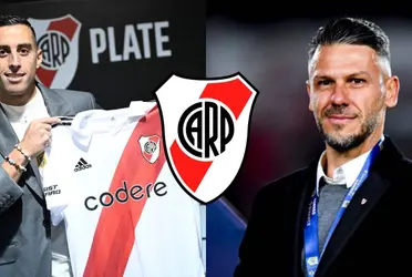 El futbolista que parece que no seguirá en Núñez a partir del próximo año.