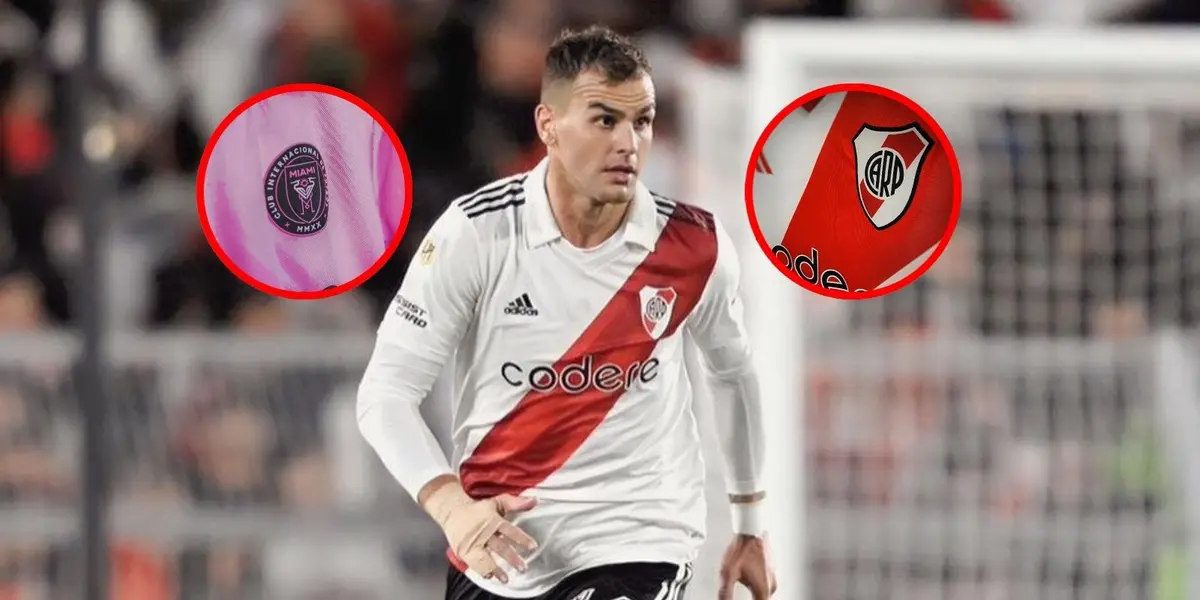 El futuro del central surgido en el club se debate entre seguir en River o volver a Inter Miami.
