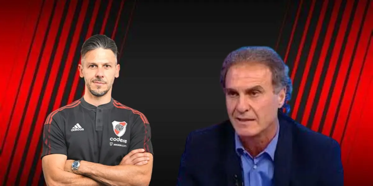 El histórico jugador argentino le mandó un mensaje al entrenador de River Plate
