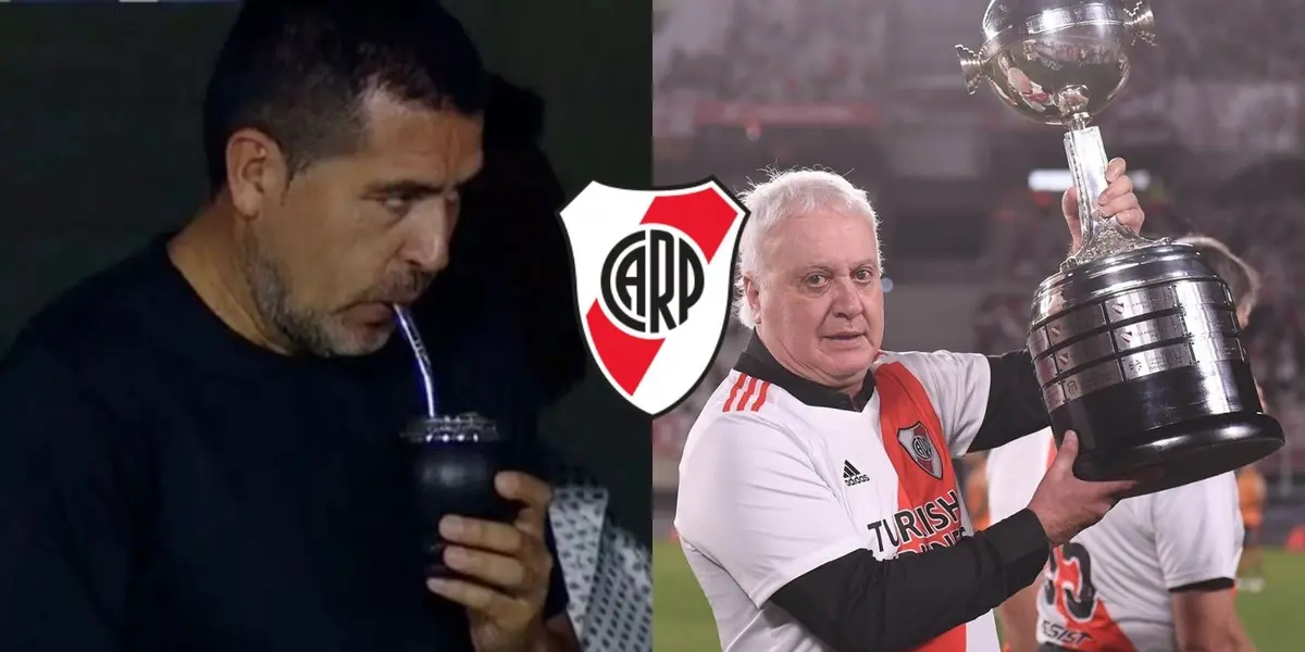 El ídolo riverplatense chicaneó a los bosteros tras el triunfo
