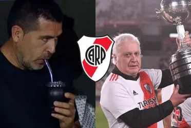 El ídolo riverplatense chicaneó a los bosteros tras el triunfo