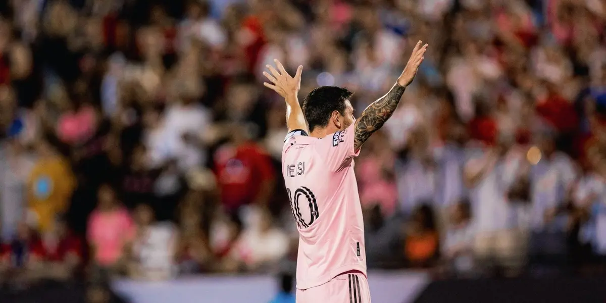 El Inter Miami está empatando en la final de la Leagues Cup