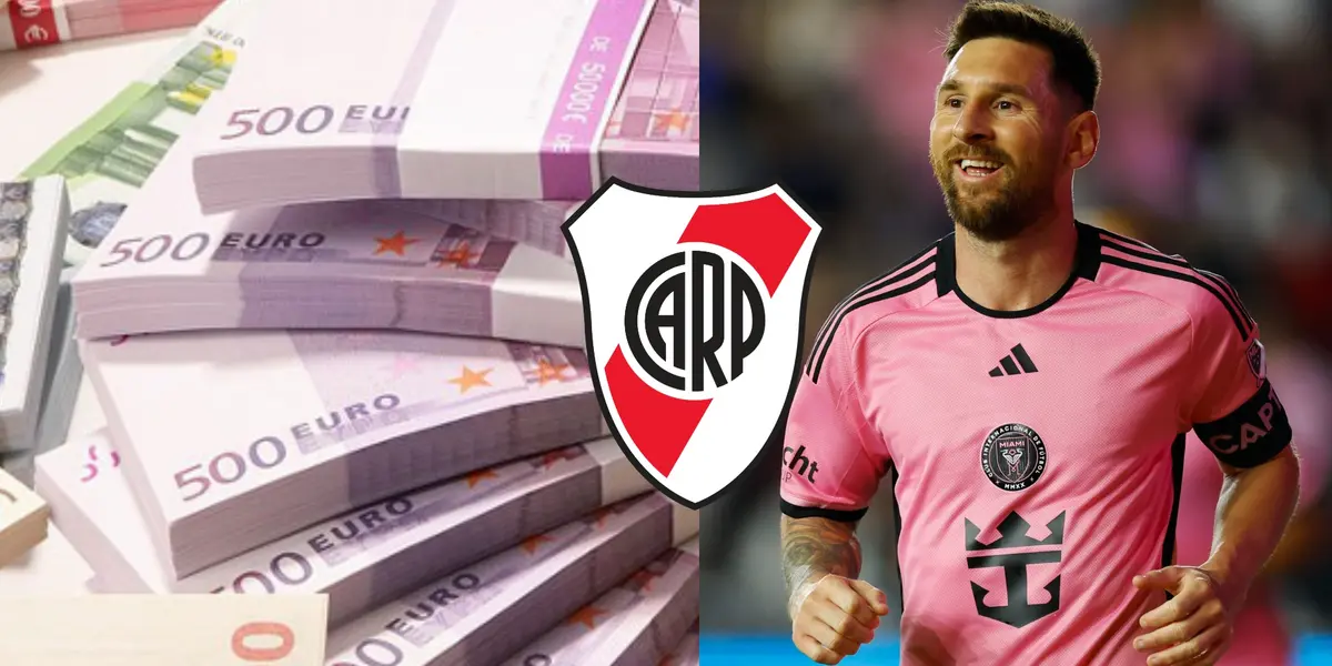 El jugador de River que podría jugar con Messi