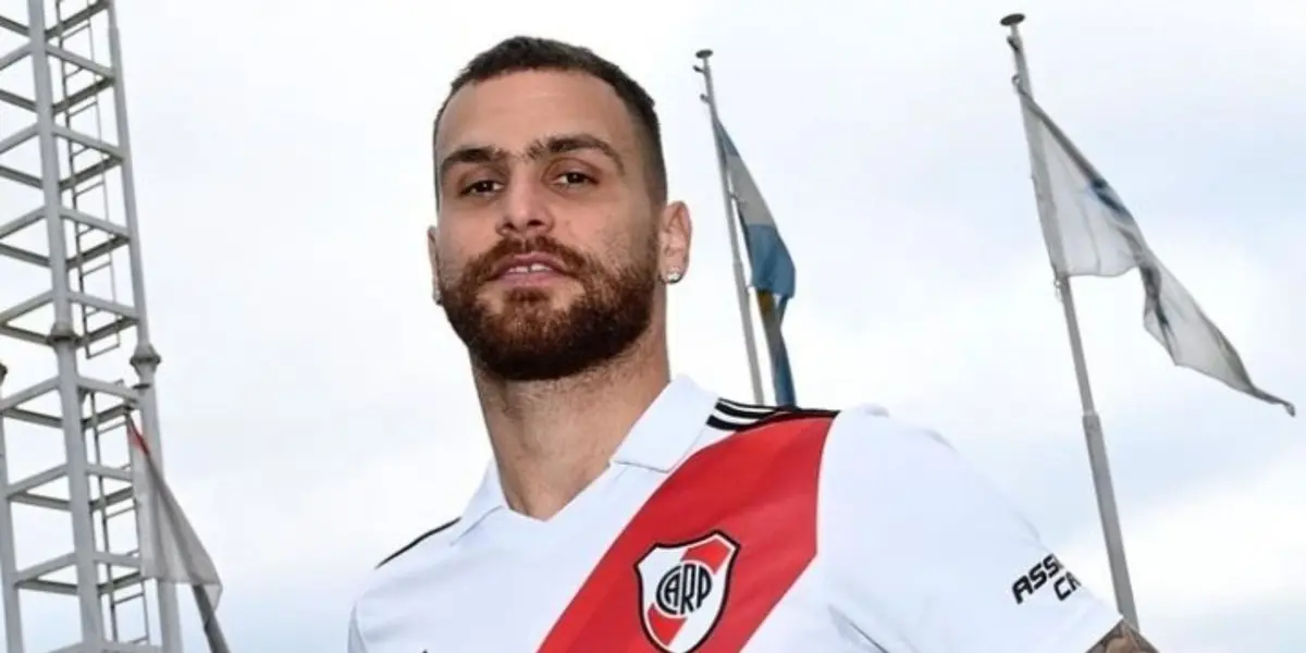 El jugador del Millonario protagonizó una insólita situación con un hincha