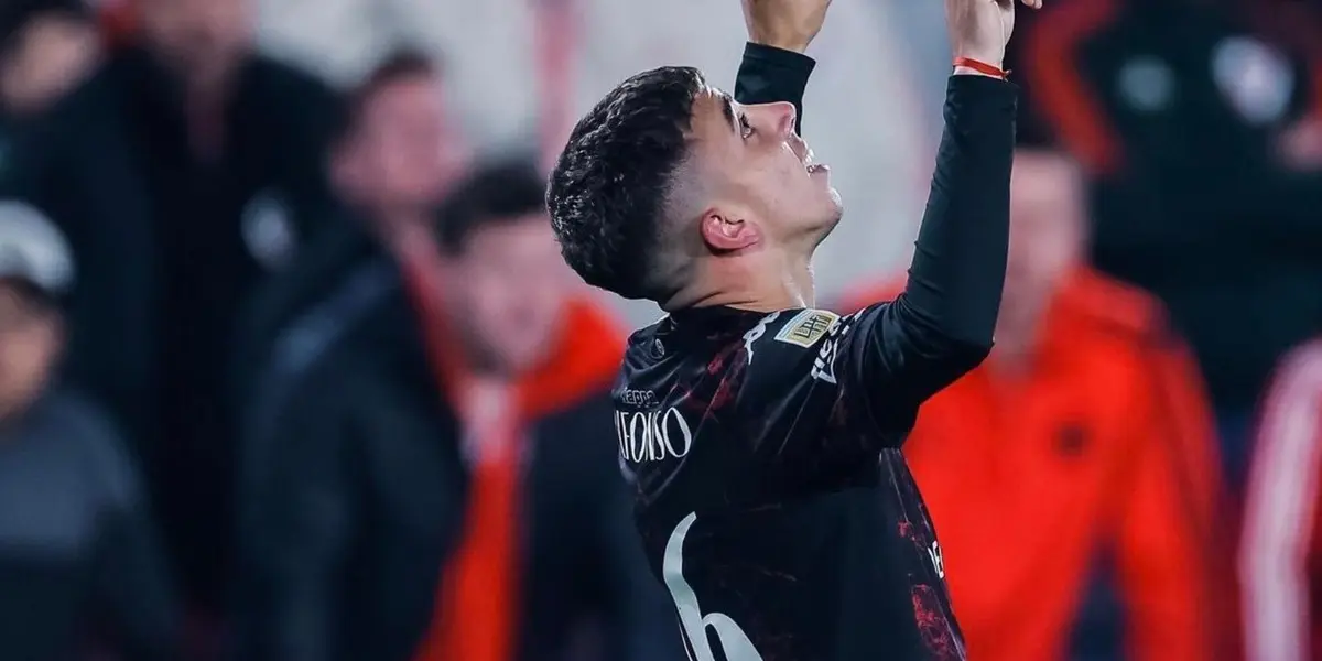 El jugador que pertenece al Millonario nos convirtió un gol ayer en el Estadio Monumental.