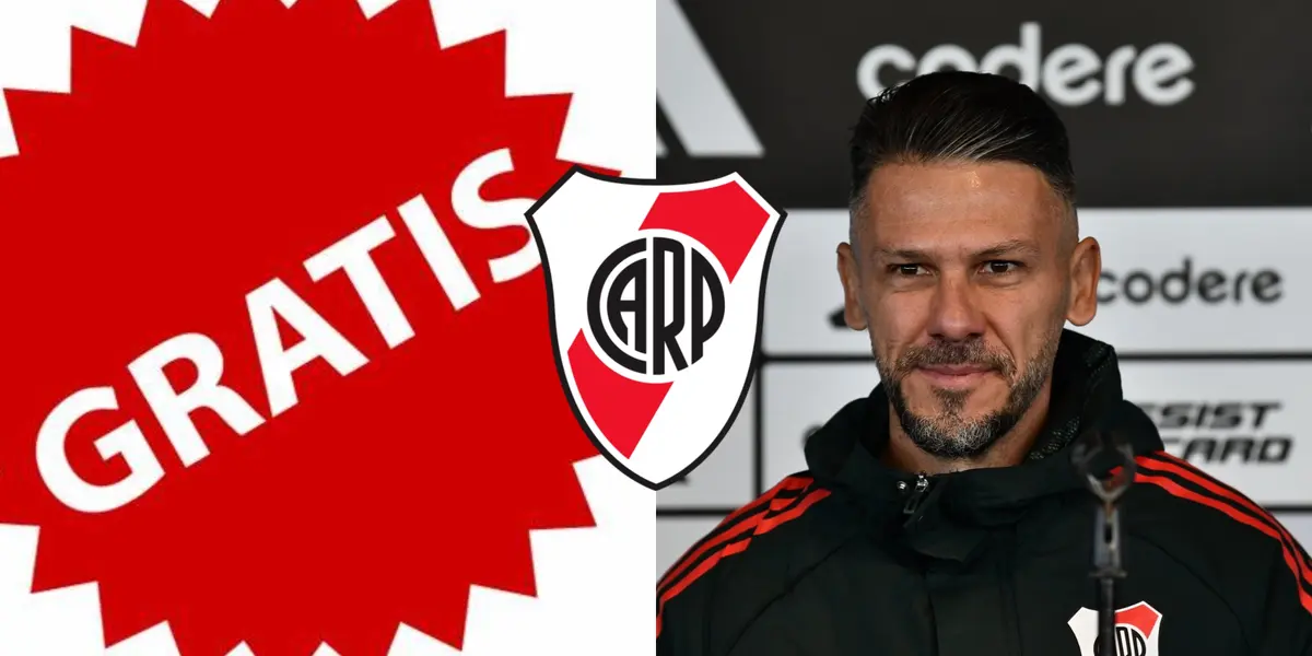 El jugador que se va libre de River