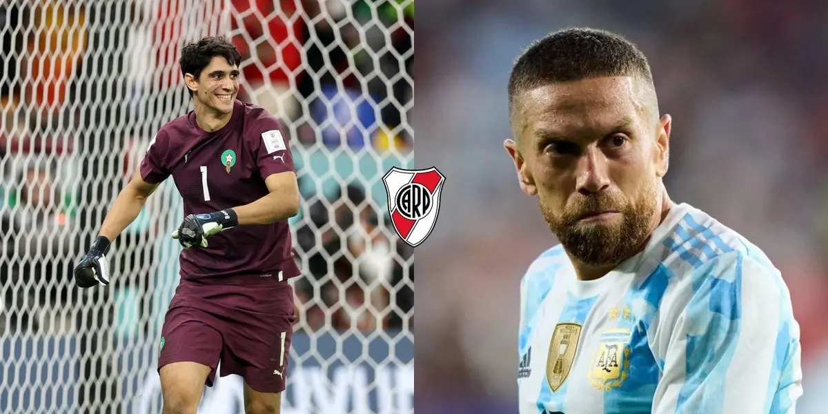 El mediocampista de la Selección Argentina habló sobre el arquero marroquí