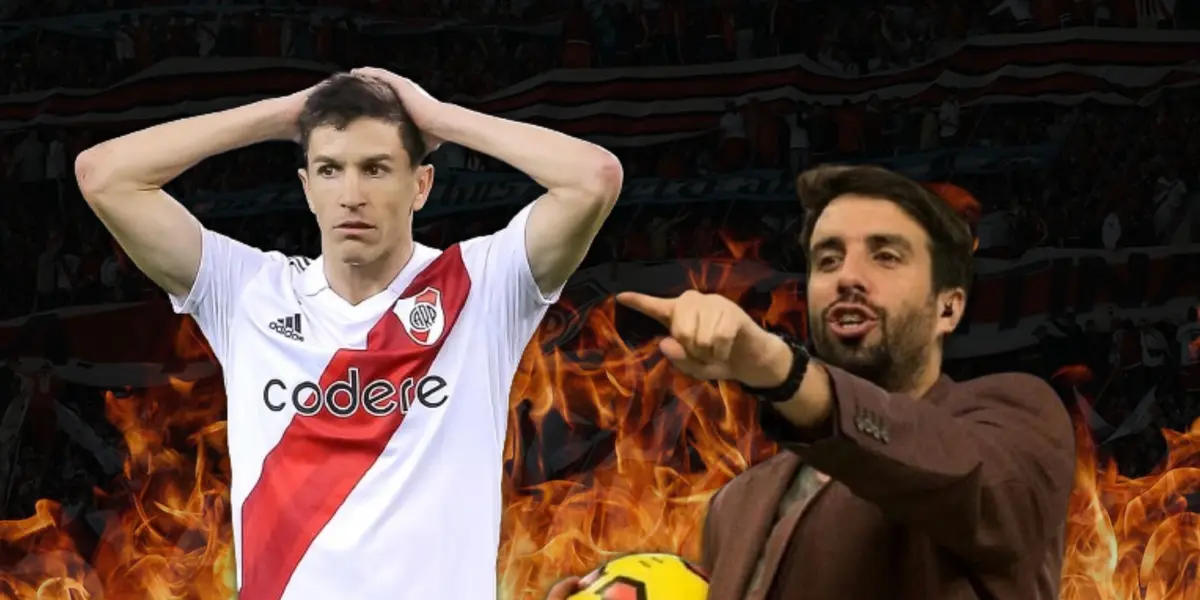 El mediocampista de River Plate fue el apuntado por su bajo rendimiento.