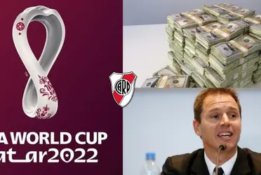 El Millonario se adjudicó una gran cantidad de dinero con el Mundial de Qatar