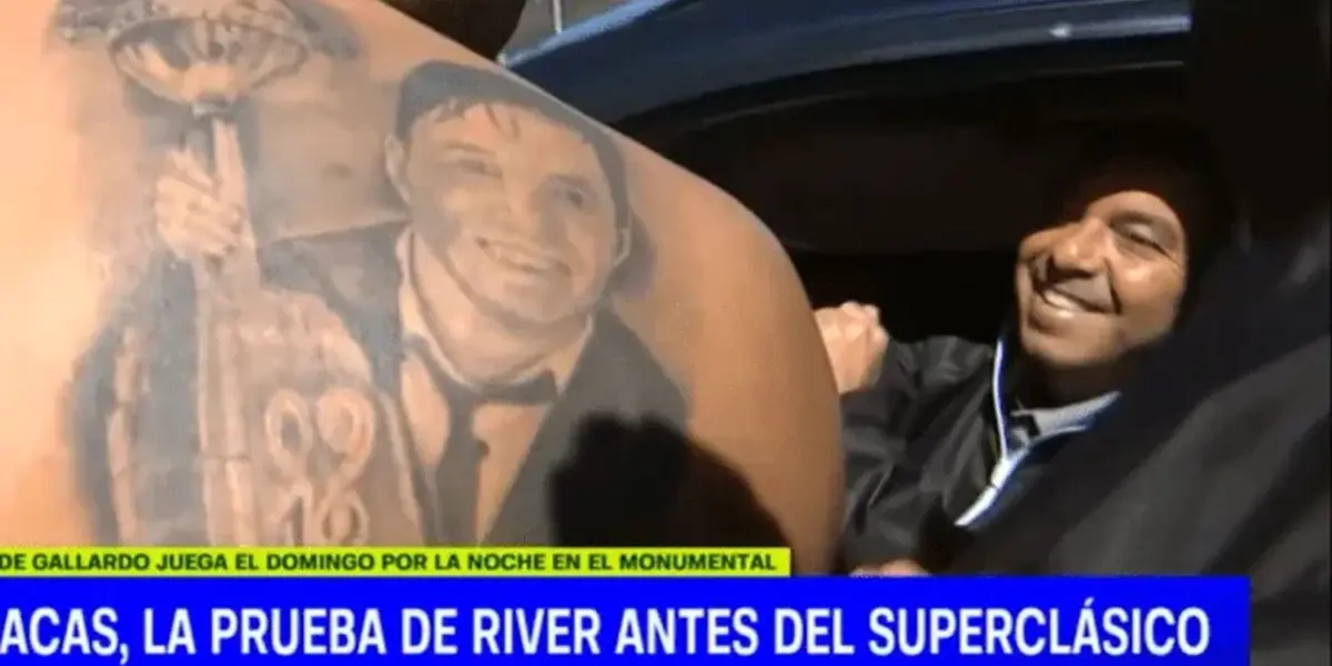 El Muñeco hizo emocionar a un fanático de River Plate
