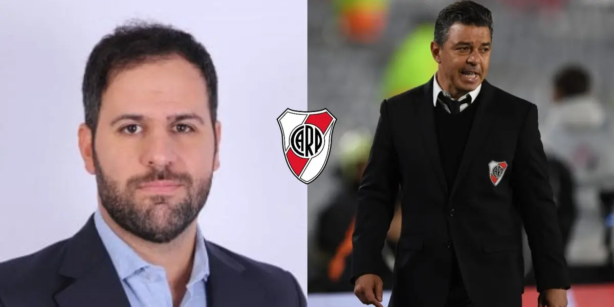 El periodista criticó al entrenador del Millonario por el 2022