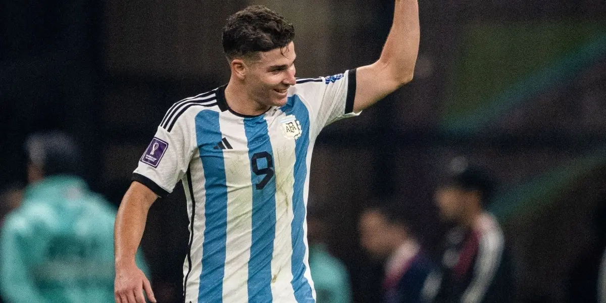 El valor de la ficha de Julián Álvarez va subiendo partido a partido