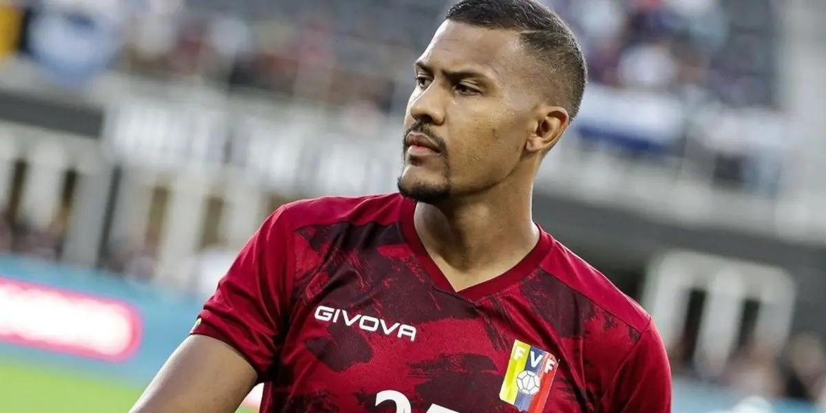 El venezolano participó en la derrota ante Colombia por Eliminatorias.