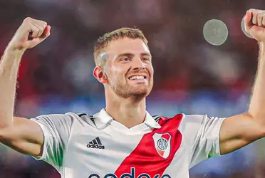 En el equipo alemán quedaron encantados con el delantero del Millonario