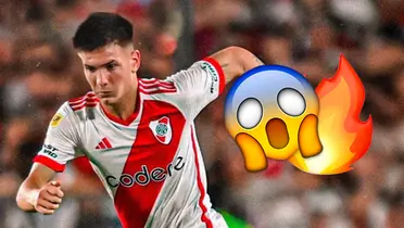 En la previa del partido, el chico del "Millonario" recibió una enorme noticia