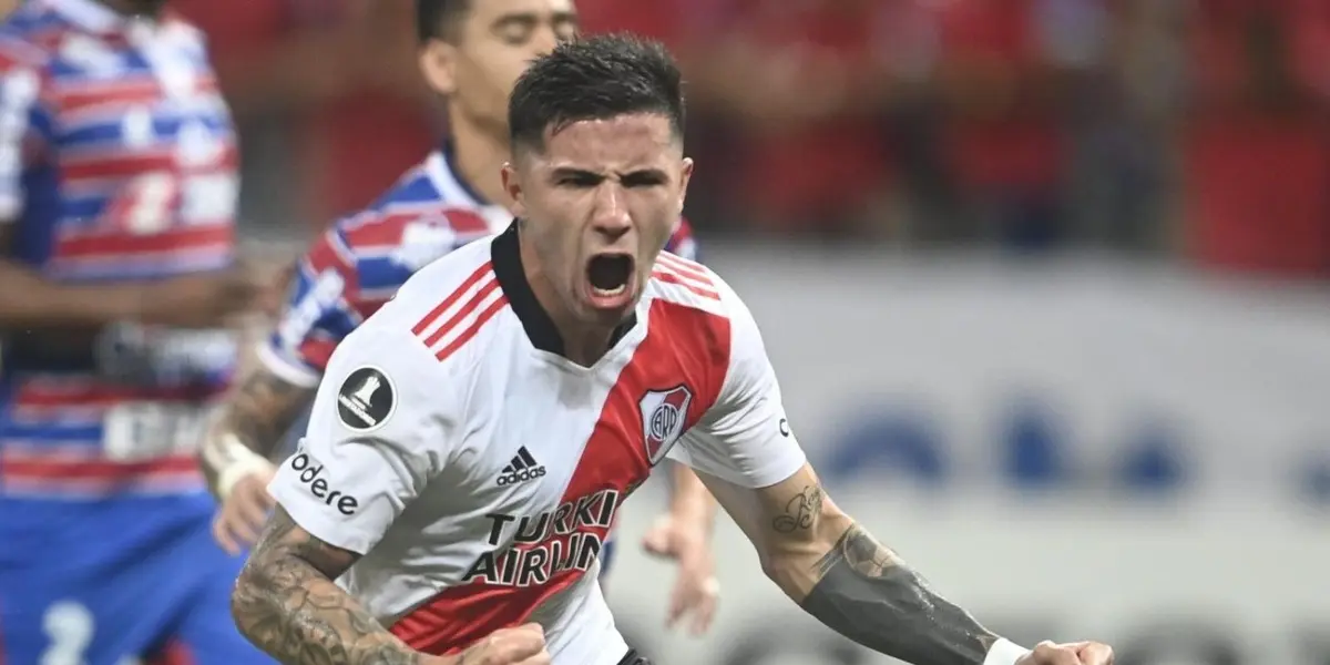 Enzito estuvo atento a lo que pasó en el Superclásico del domingo