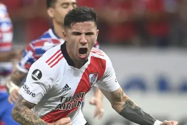 Enzito estuvo atento a lo que pasó en el Superclásico del domingo