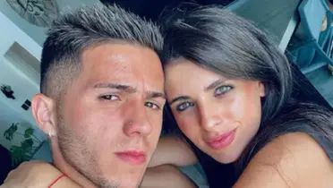 Enzo Fernández y Valentina Cervantes