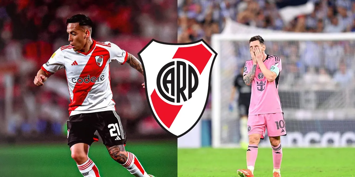 Esequiel Barco, River. Lionel Messi sufriendo en Inter Miami