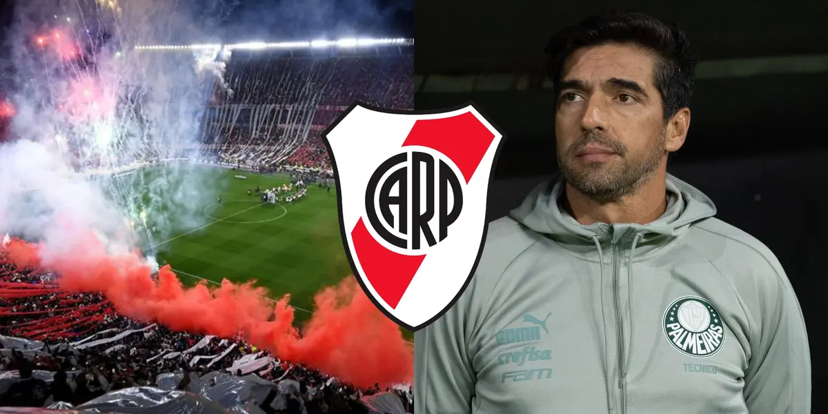 Estadio Monumental-Abel Ferreira, entrenador de Palmeiras.