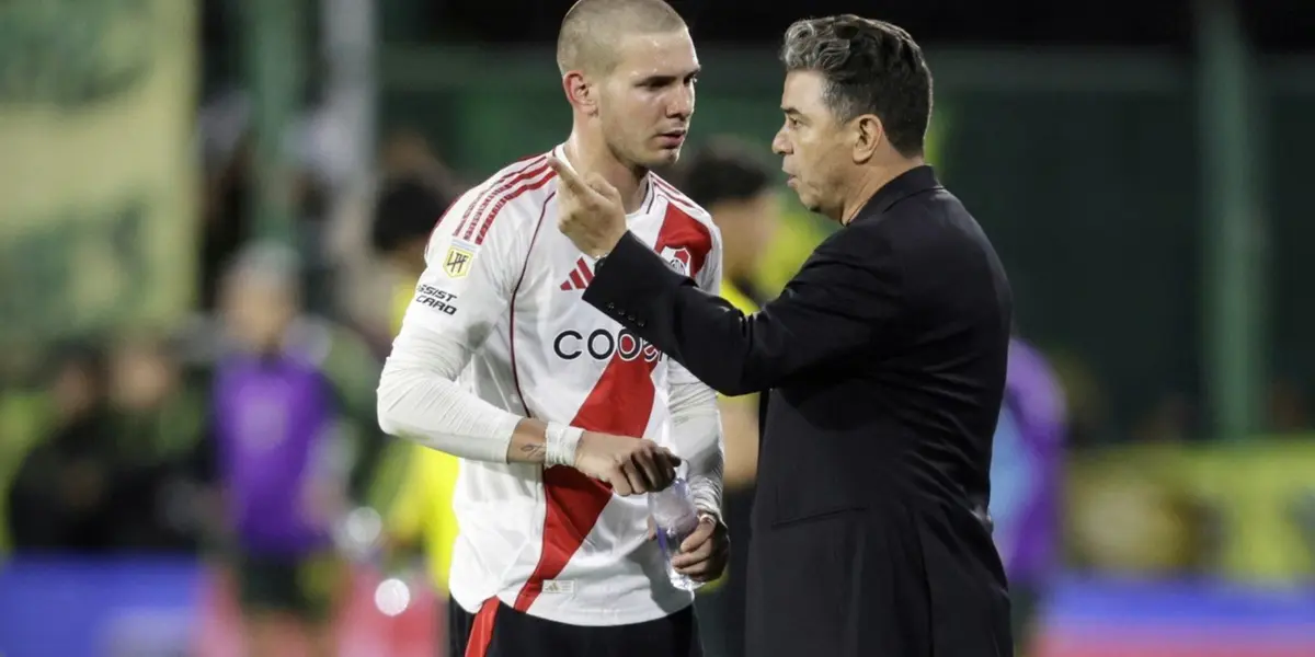 Franco Mastantuno y Marcelo Gallardo