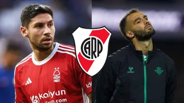 Gonzalo Montiel en Inglaterra y Pezzella en España